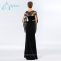 Lace Sexy Velvet Plus Size High Quality Formal Long Prom Dress